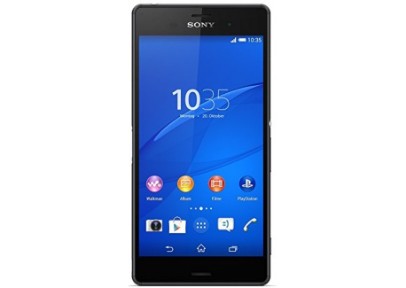 Sony Mobile Z3 Smartphone débloqué 5.2 Pouces 16 Go Android Noir  Import Allemagne 