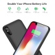 Trswyop Coque Batterie pour iPhone X/XS [6500 mAh], Portable Externe Batterie Puissante Power Bank Chargeur Coque Rechargeabl