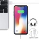 Trswyop Coque Batterie pour iPhone X/XS [6500 mAh], Portable Externe Batterie Puissante Power Bank Chargeur Coque Rechargeabl