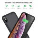 iPosible Coque Batterie pour iPhone X/XS 6500mAh[2019 Version Durable] Coque Rechargeable pour iPhone X/XS Chargeur Portable 