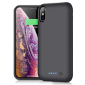 iPosible Coque Batterie pour iPhone X/XS 6500mAh[2019 Version Durable] Coque Rechargeable pour iPhone X/XS Chargeur Portable 