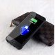 Batterie Coque pour iPhone 6, 4500mAh Batterie Externe Chargeur Coque en Silicone Doux Soft Batterie de Secours Recharge Rapi