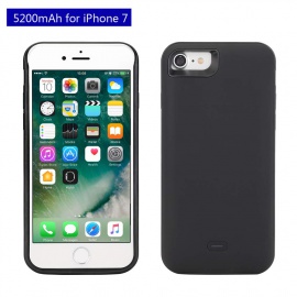 Coque Batterie 5200mAh pour iPhone 7, Mbuynow Chargeur Portable Batterie Externe Puissante Rechargeable 4,7 Pouces Power Bank