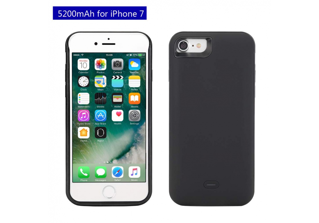 5200/ mAh 4,7 Rechargeable Portable Coque pour la batterie des iPhone 6//6S