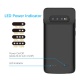 Samsung Galaxy S10 Plus Coque Batterie, 5000mAh Rechargeable Externe Chargeur de Batterie Power Bank Coques dalimentation Ul