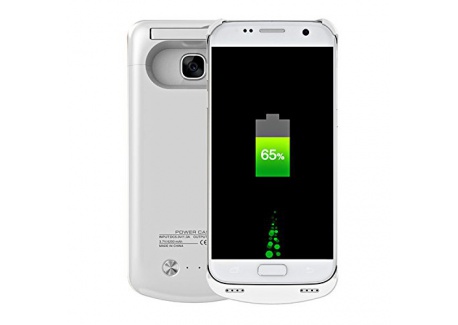 FUNROSE Galaxy S7 Le Coque de Batterie Amovible avec Rechargeable Externe Batterie Coque de Protection pour Samsung Galaxy S7