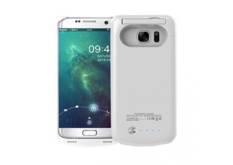 Idealforce Samsung Galaxy S7 Coque à Batterie Chargeur,4200mAh Rechargeable Couvercle De La Batterie Externe，Coques daliment