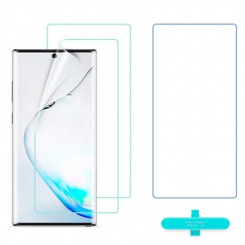 Film Protection Ecran en TPU Souple pour Samsung Galaxy Note 10 / Note10 2019,  2 Pièces +1 Offert , Haute Sensibilité Ta