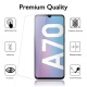 MASCHERI Verre Trempé pour Samsung Galaxy A70, protégé écran [3 pièces] [Cadre de positionnement ] Film ecran de Protection é