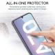 MASCHERI Verre Trempé pour Samsung Galaxy A70, protégé écran [3 pièces] [Cadre de positionnement ] Film ecran de Protection é