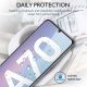 MASCHERI Verre Trempé pour Samsung Galaxy A70, protégé écran [3 pièces] [Cadre de positionnement ] Film ecran de Protection é