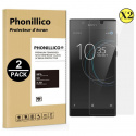 Verre Trempe SONY XPERIA L1 - Film Protection Ecran Verre Trempe [Pack de 2] 