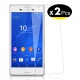 NEWC Verre Trempé pour Sony Xperia Z3,[Pack de 2] Film Protection écran - Anti Rayures - sans Bulles dair -Ultra Résistant 