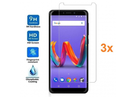 [Lot de 3] Verre Trempé pour WIKO Harry 2, Protecteur décran qualité supérieure, Électronique Roi®