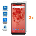 Verre Trempé pour WIKO View 2 Plus - WIEW 2 GO, Protecteur d'écran [Lot de 3] 