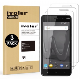 iVoler [Pack de 3] Verre Trempé pour Wiko Lenny 4, Film Protection en Verre trempé écran Protecteur vitre