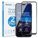 Protection écran Huawei P20 Lite, [Lot de 2] Verre Trempé Couverture Complète