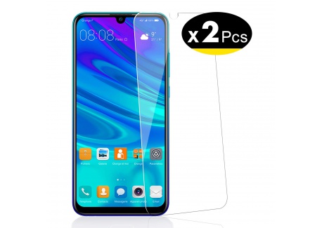 NEWC Verre Trempé pour Huawei P Smart 2019 / Honor 10 Lite, [Pack de 2] Film Protection écran - Anti Rayures - sans Bulles d