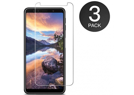 [3 pièces] Zloer Verre Trempé Huawei Y6 2018, Film Protection en Verre Trempé - [3D Couverture Complète] [Ultra Résistant Dur