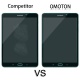 OMOTON Samsung Galaxy Tab S2 9.7" SM-T813/S3 SM-T820 Protection décran Verre Trempé  9H,sans Bulles 