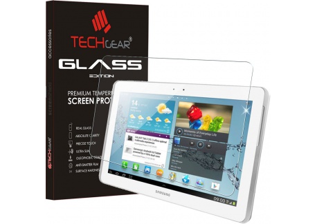 TECHGEAR® Galaxy Tab 2 10.1" Verre, Protecteur dÉcran Original en Verre Trempé Compatible pour Samsung Galaxy Tab 2 10.1"  G