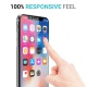 GeekerChip Verre trempé pour iPhone X/10/XS Protecteur décran[3 pièces], Protection écran Vitre Film Protection pour iPhone 