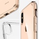 Spigen Coque iPhone X, Coque iPhone XS [Ultra Hybrid] Transparente, Protection Coin AIR Cushion, Bumper Renforcé en Silicone,