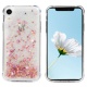 Coque iphone XR 6.1 Pouces, LaVibe Étui Gel Silicone TPU Quick Sand Glitter Transparant Protecteur Housse Anti-Rayures Pare-C