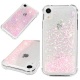 Coque iphone XR 6.1 Pouces, LaVibe Étui Gel Silicone TPU Quick Sand Glitter Transparant Protecteur Housse Anti-Rayures Pare-C