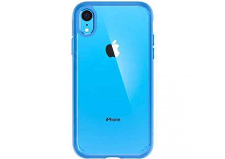 Spigen Coque iPhone XR [Ultra Hybrid] Rose, Protection Coin AIR Cushion, Bumper Renforcé en Silicone, Dos Rigide en PC Compat