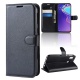 cookaR Coque Doogee Y8, Housse en Cuir Premium Flip Case Portefeuille Etui pour Doogee Y8 Smartphone -Noir