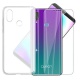 JIENI Coque pour Doogee Y8 Crystal Transparente Silicone TPU Cover Housse Bumper Etui Case + Film Protection écran en Verre t