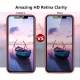 PZEMIN Cover pour DOOGEE N10 Coque Anti-Rupture Silicone Bumpe Transparent Gel TPU Souple Housse Etui Protection Case + Film 