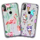 jrester 2 X Coque DOOGEE Y8,Fleur Rouge + Totem Noir Souple Silicone TPU Housse Étui de Protection pour DOOGEE Y8  6,1" 