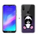 SCDMY pour Doogee Y8 Coque Silicone + Verre trempé écran Film, Transparent Case Souple TPU Bumper Etui Housse e Verre trempé 