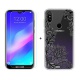 SCDMY pour Doogee Y8 Coque Silicone + Verre trempé écran Film, Transparent Case Souple TPU Bumper Etui Housse e Verre trempé 