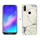 SCDMY pour Doogee Y8 Coque Silicone + Verre trempé écran Film, Transparent Case Souple TPU Bumper Etui Housse e Verre trempé 