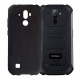 HHUAN Coque pour Doogee S40 Noir Cover Souple Silicone Gel Antichoc TPU Housse Etui Protection Bumper Case pour Doogee S40  5