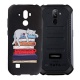 HHUAN Coque pour Doogee S40 Noir Cover Souple Silicone Gel Antichoc TPU Housse Etui Protection Bumper Case pour Doogee S40  5