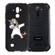 HHUAN Coque pour Doogee S40 Noir Cover Souple Silicone Gel Antichoc TPU Housse Etui Protection Bumper Case pour Doogee S40  5