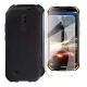 DYSu Coque pour Doogee S40  5.5"  Black Silicone Souple Étui TPU Protection Cover Housse Case Shell + Verre trempé écran Film