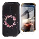 DYSu Coque pour Doogee S40  5.5"  Black Silicone Souple Étui TPU Protection Cover Housse Case Shell + Verre trempé écran Film