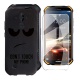 DYSu Coque pour Doogee S40  5.5"  Black Silicone Souple Étui TPU Protection Cover Housse Case Shell + Verre trempé écran Film