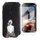 DYSu Coque pour Doogee S40  5.5"  Black Silicone Souple Étui TPU Protection Cover Housse Case Shell + Verre trempé écran Film