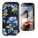 DYSu Coque pour Doogee S40  5.5"  Black Silicone Souple Étui TPU Protection Cover Housse Case Shell + Verre trempé écran Film