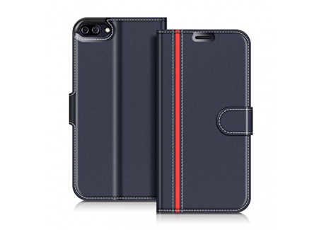 COODIO Coque en Cuir ASUS Zenfone 4 Max Plus, Étui Téléphone Zenfone 4 Max Pro, Housse Pochette Zenfone 4 Max Fonction Stand 