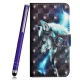Coque pour Asus Zenfone Max Pro  M1  ZB601KL, Etui 3D Cuir PU+TPU Silicone Carte Support Portefeuille Magnétique Housse - Cha