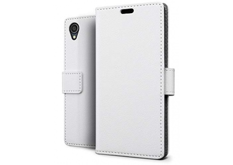 SLEO Coque ASUS ZenFone Live L1 ZA550KL, Etui Portefeuille Flip PU Cuir Mince Premium Magnétique à Rabat Couverture Antichoc 