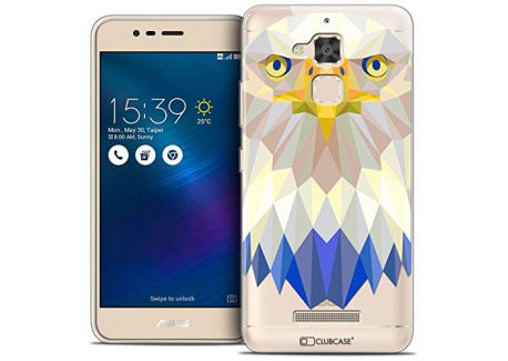 Caseink Coque pour ASUS Zenfone 4 Max ZC520KL  5.2  Housse Etui [Crystal Gel HD Collection Summer Design Sakura - Souple - Ul