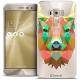 Caseink Coque pour ASUS Zenfone 4 Max ZC520KL  5.2  Housse Etui [Crystal Gel HD Collection Summer Design Sakura - Souple - Ul